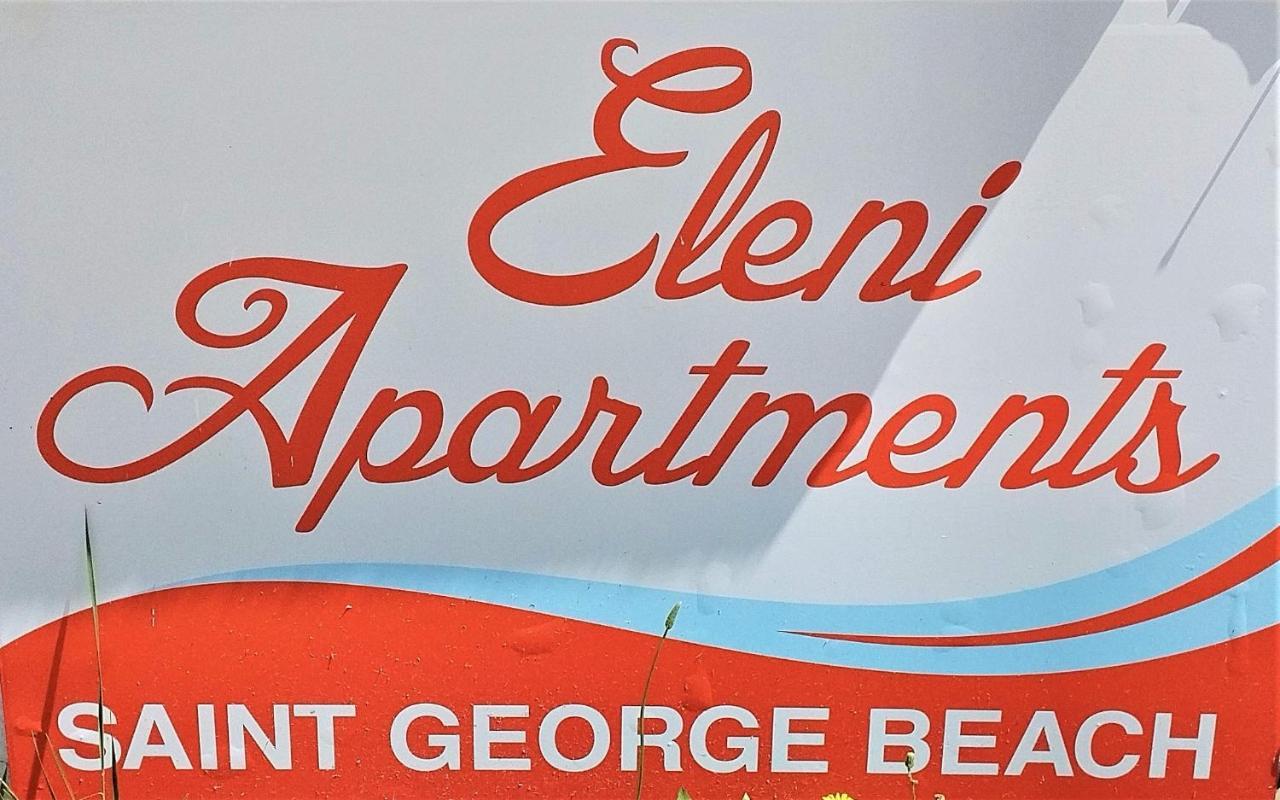 Eleni Apartments Sant George Beach Agios Georgios  Buitenkant foto